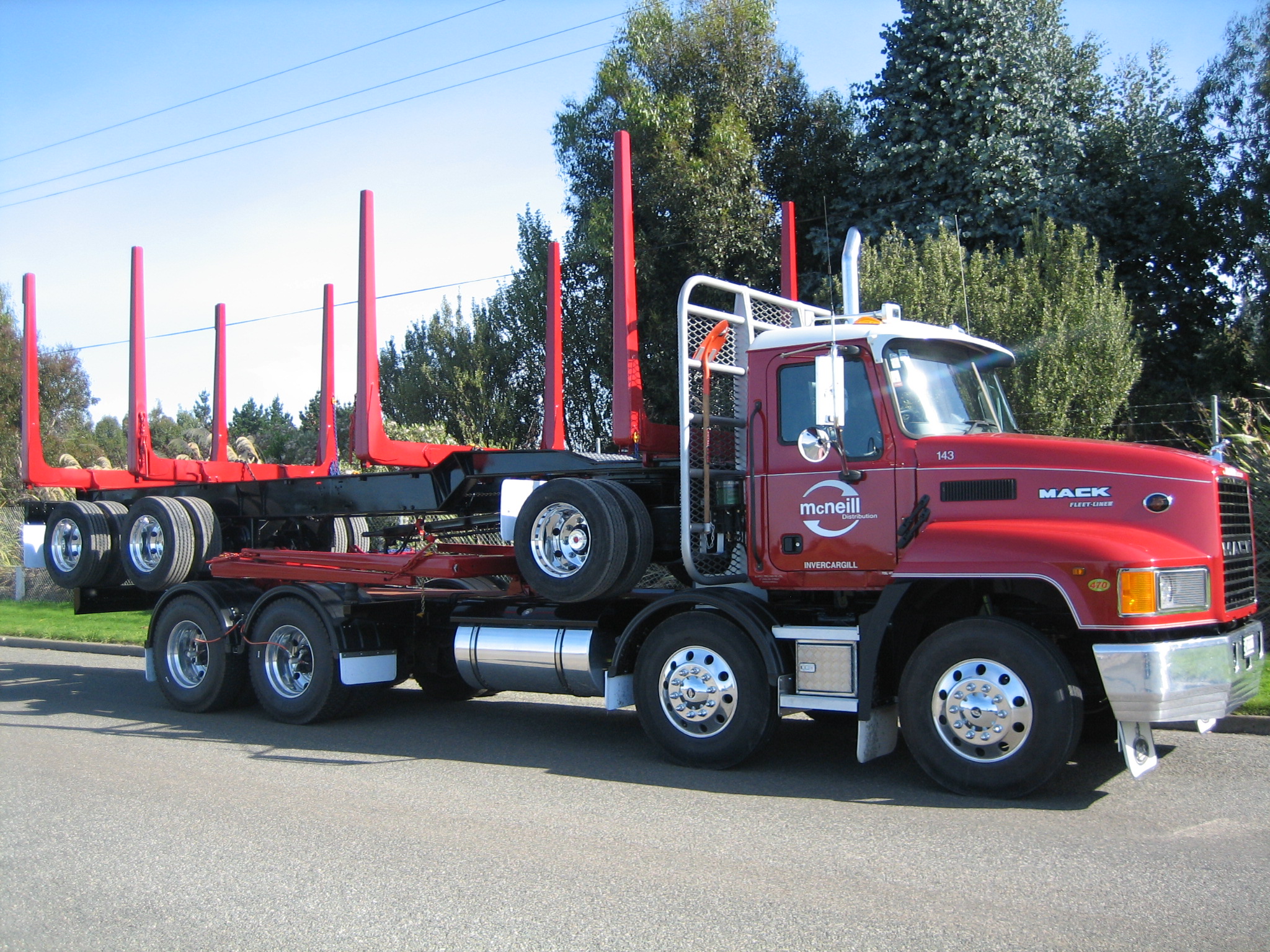 TES - Transport Engineering Southland | Logging Trailer