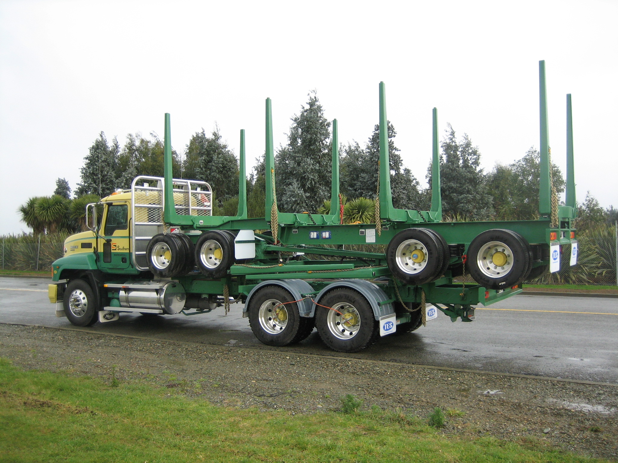 TES - Transport Engineering Southland | Logging Trailer