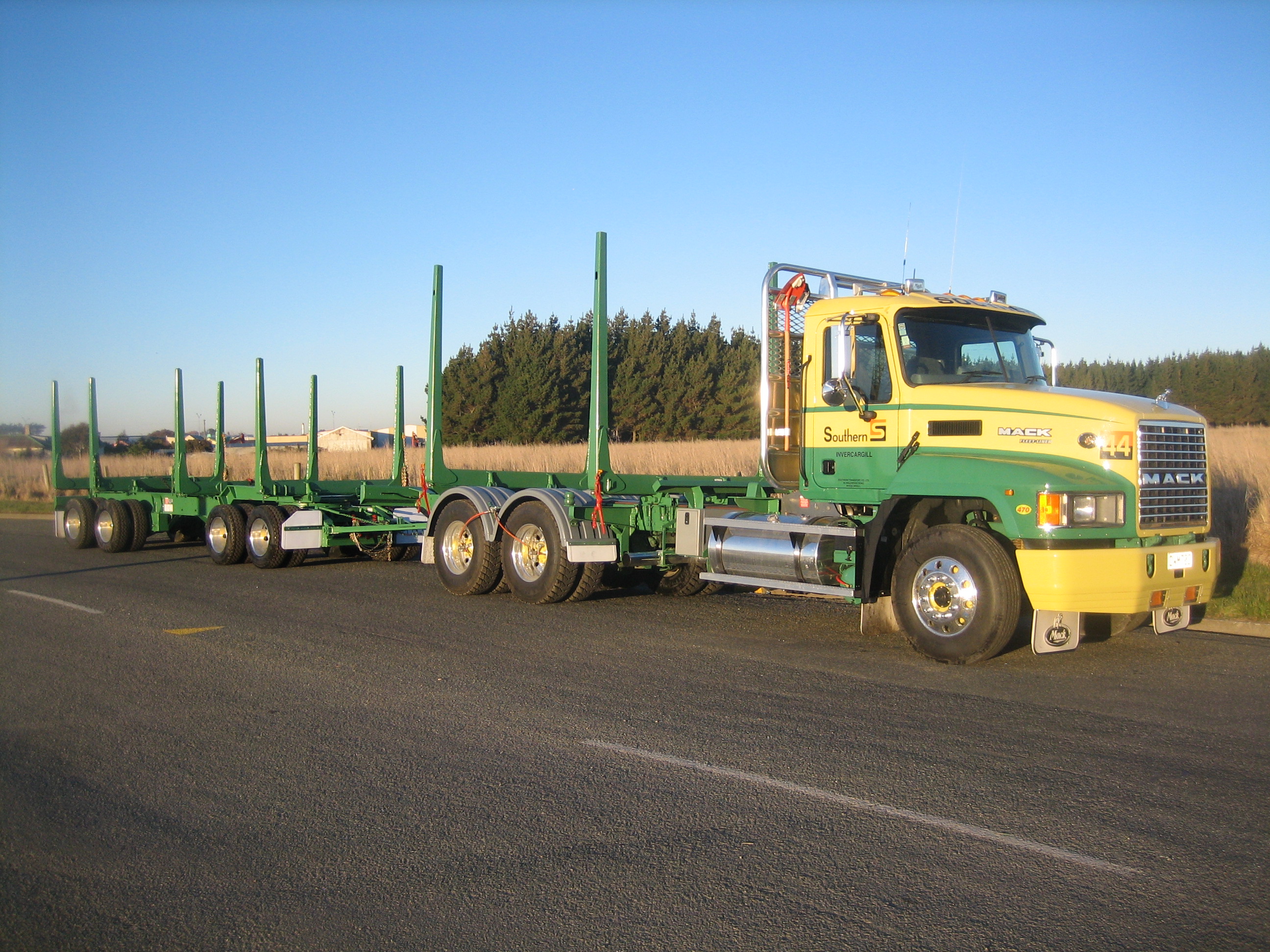 TES - Transport Engineering Southland | Logging Trailer