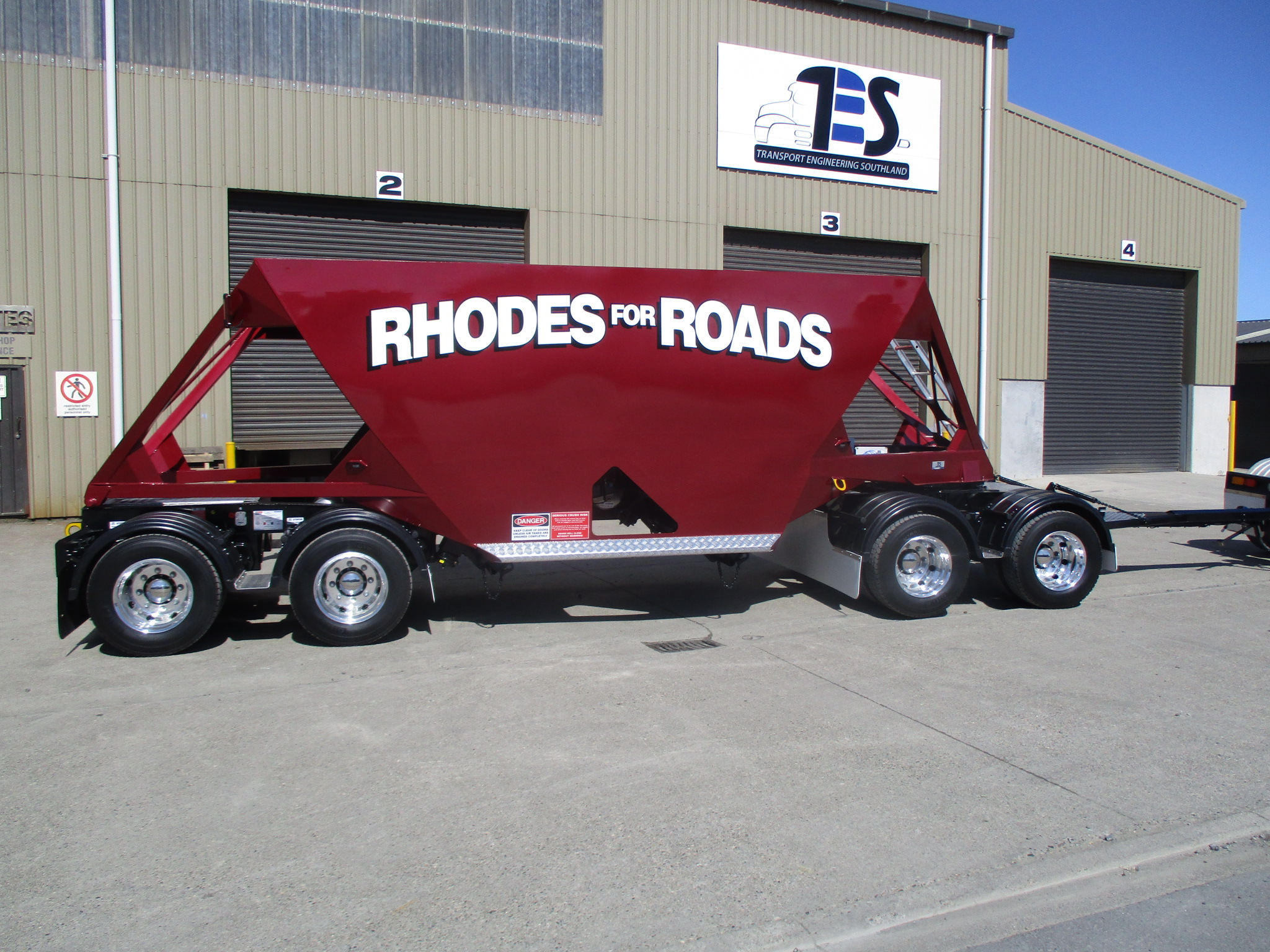 TES - Transport Engineering Southland | Belly/Bottom Dumper